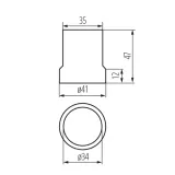 oprawka-ceramiczna-do-e27-kanlux-2160-stan-nowy
