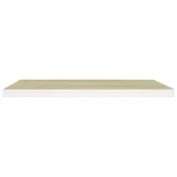 polka-scienna-debowo-biala-80x235x38-cm-mdf-stan-nowy-kolor-mebla-bialy