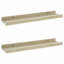 polki-scienne-2-szt-biel-i-dab-sonoma-40x9x3-cm
