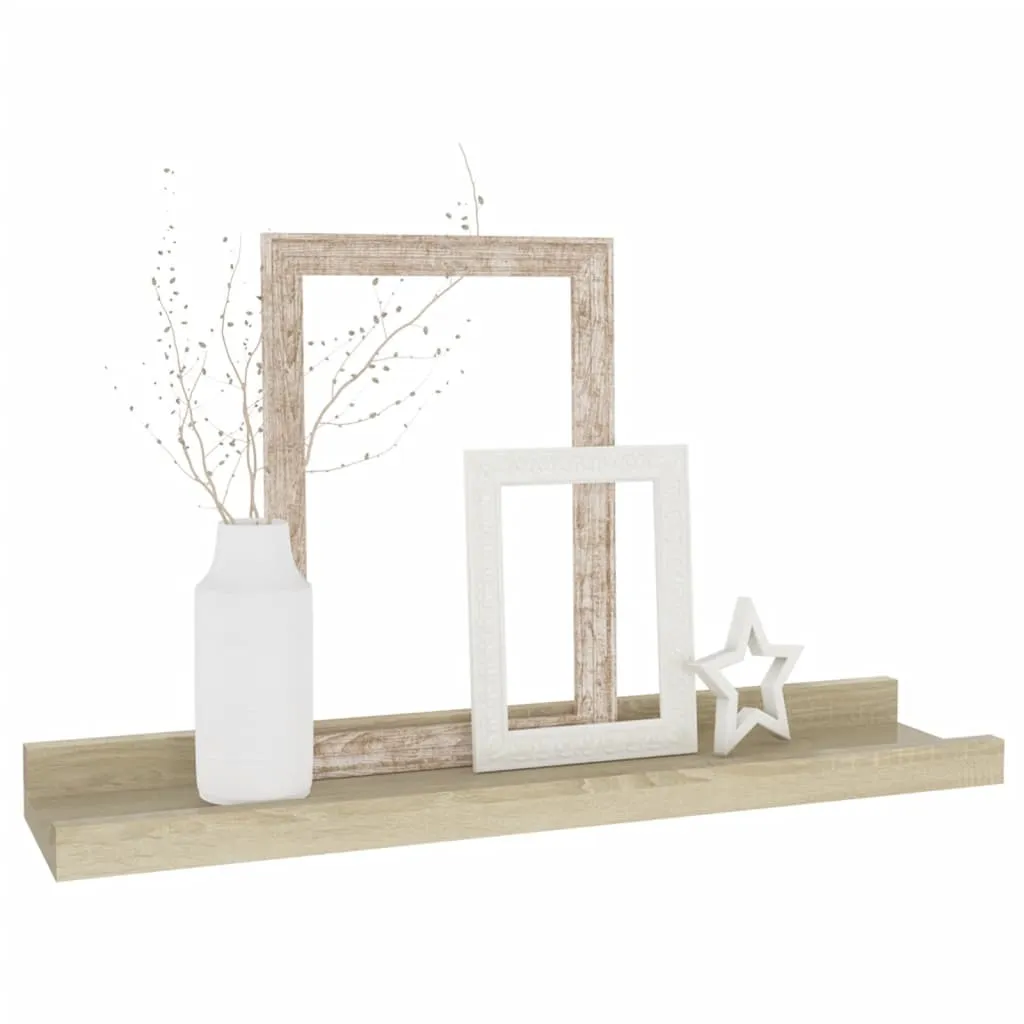 polki-scienne-2-szt-dab-sonoma-40x9x3-cm-stan-nowy