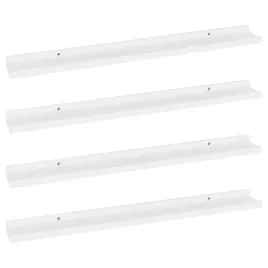 polki-scienne-4-szt-biale-80x9x3-cm