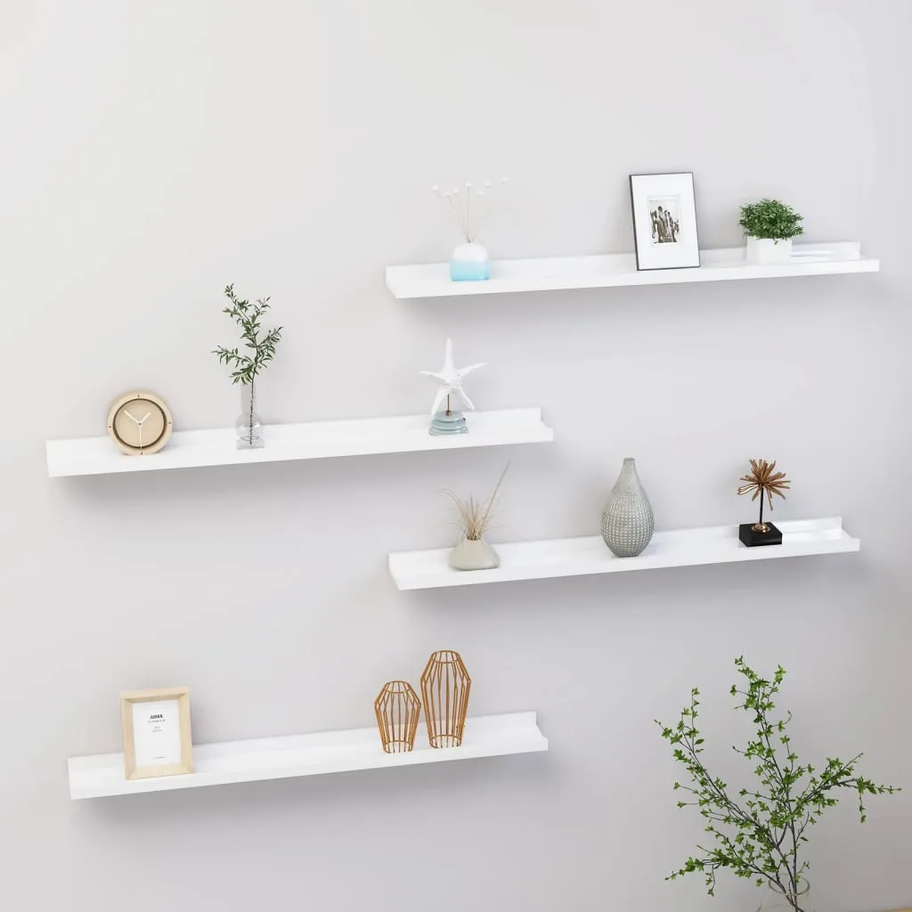 polki-scienne-4-szt-biale-wysoki-polysk-80x9x3-cm
