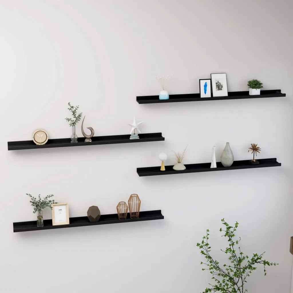polki-scienne-4-szt-czarne-100x9x3-cm