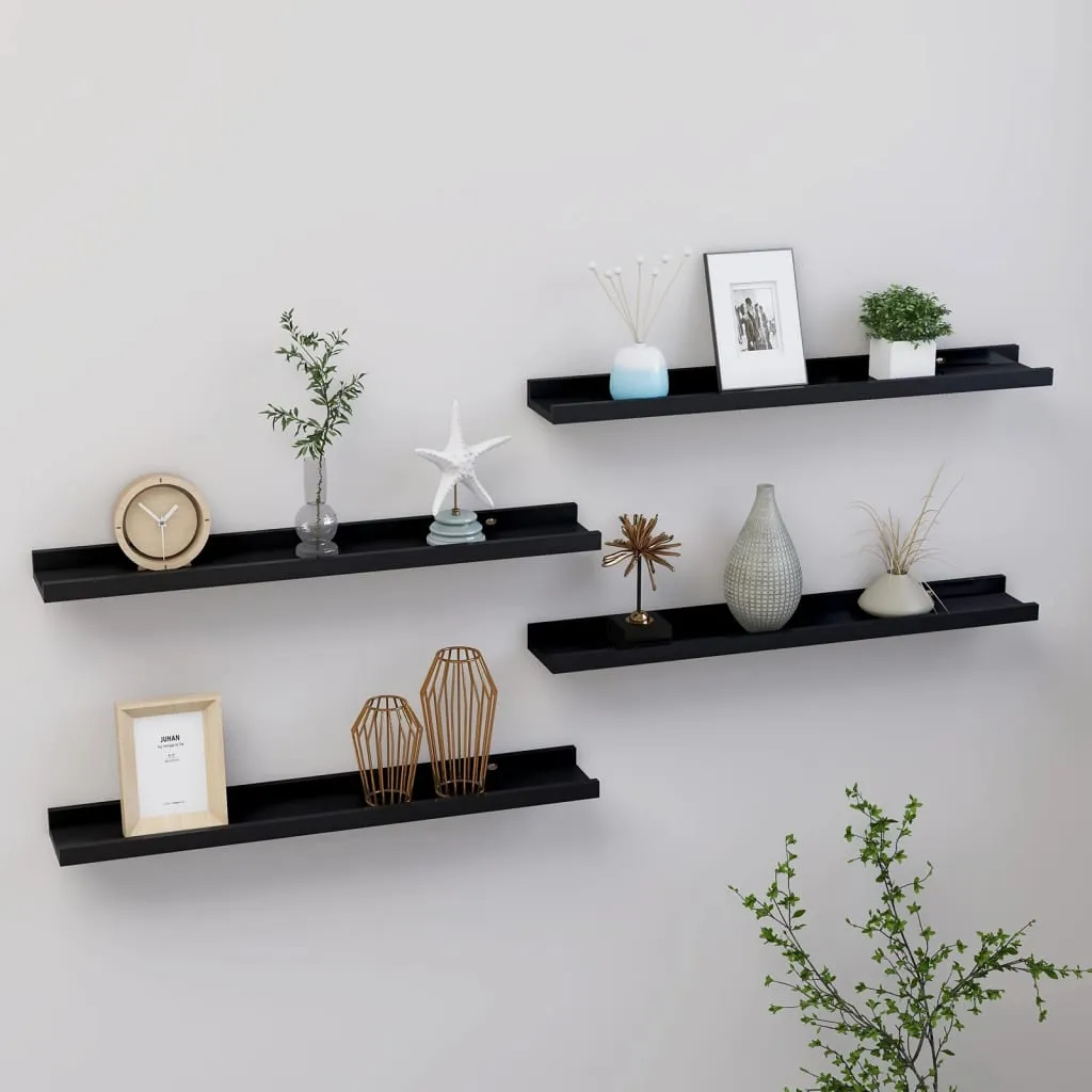 polki-scienne-4-szt-czarne-60x9x3-cm