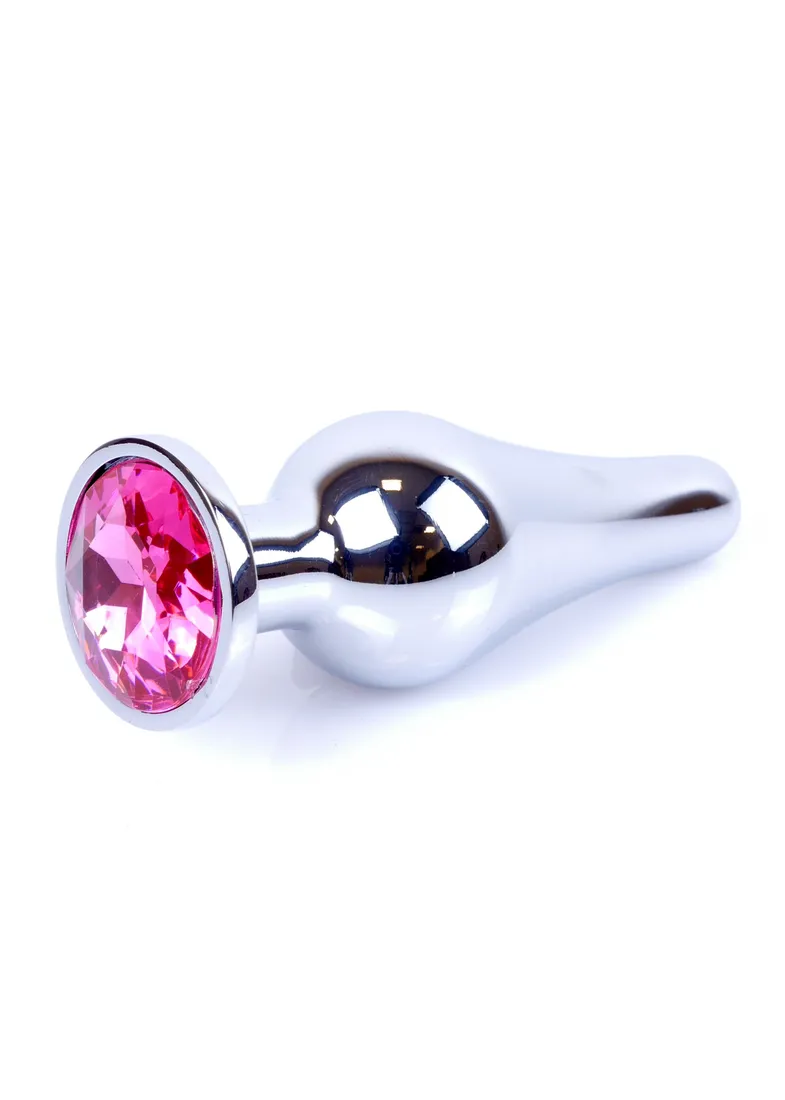 plug-jewellery-silver-butt-plug-pink