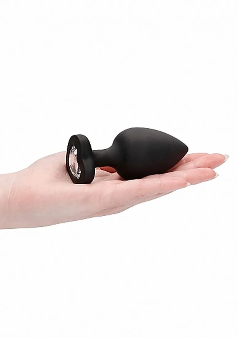 diamond-heart-butt-plug-extra-large-black