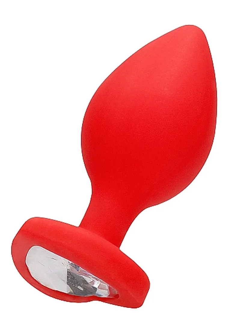 diamond-heart-butt-plug-extra-large-red