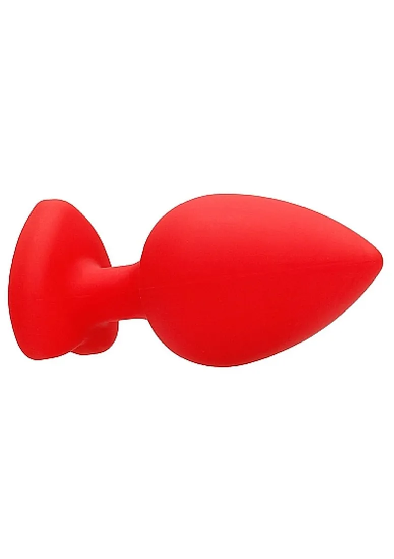diamond-heart-butt-plug-extra-large-red