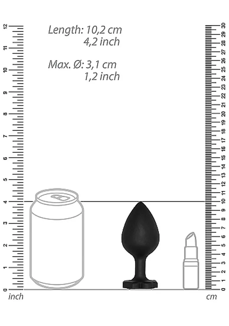 extra-large-lucky-diamond-butt-plug-black