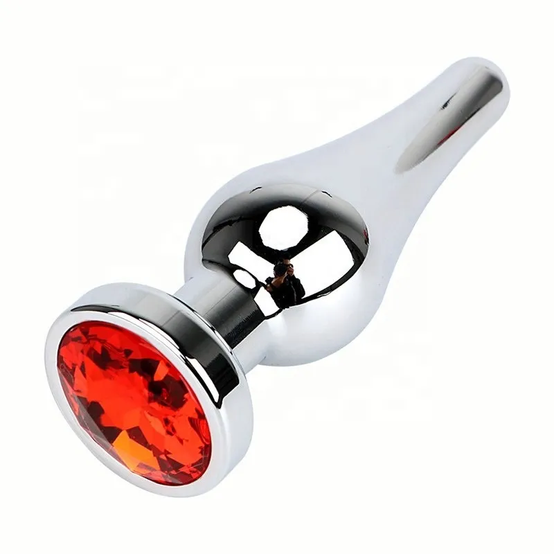 plug-diamond-king-butt-plug-metal-medium-red