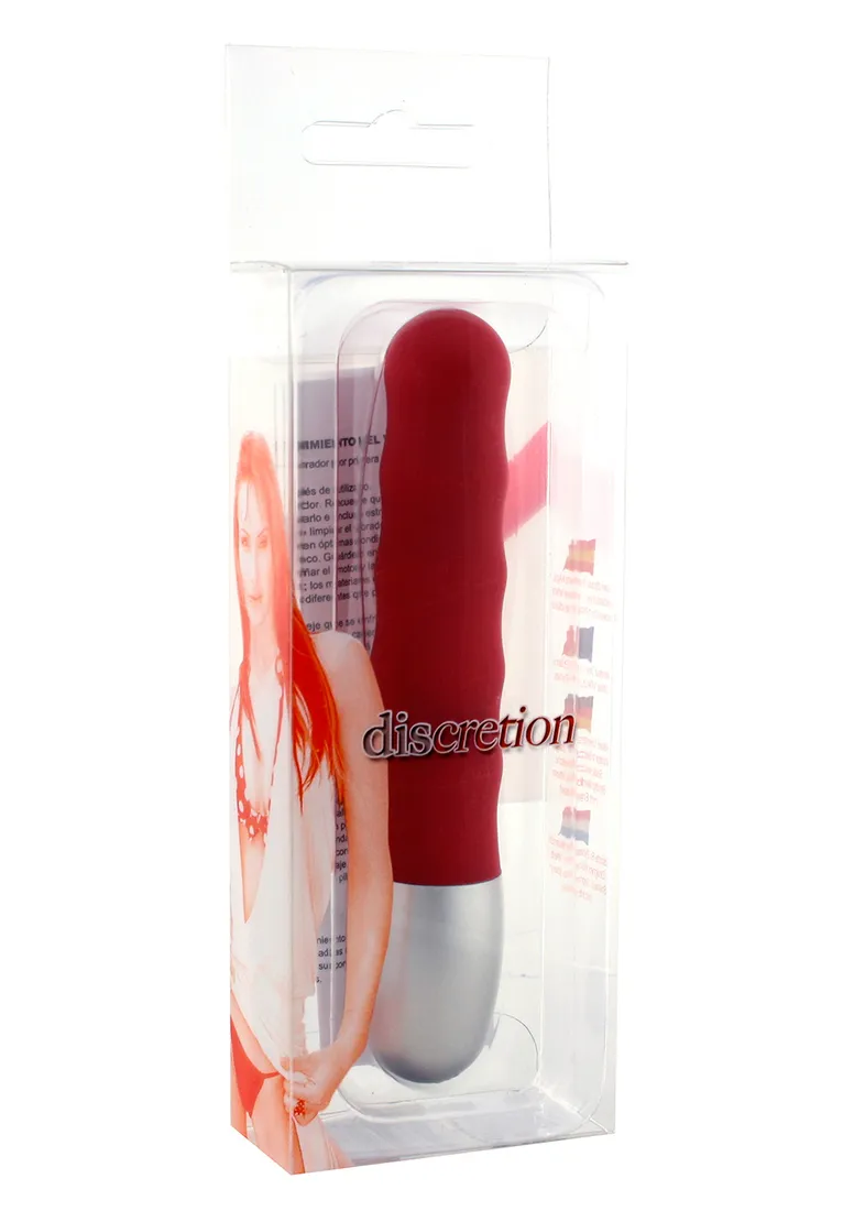 wibrator-discretion-vibe-ribbed-red
