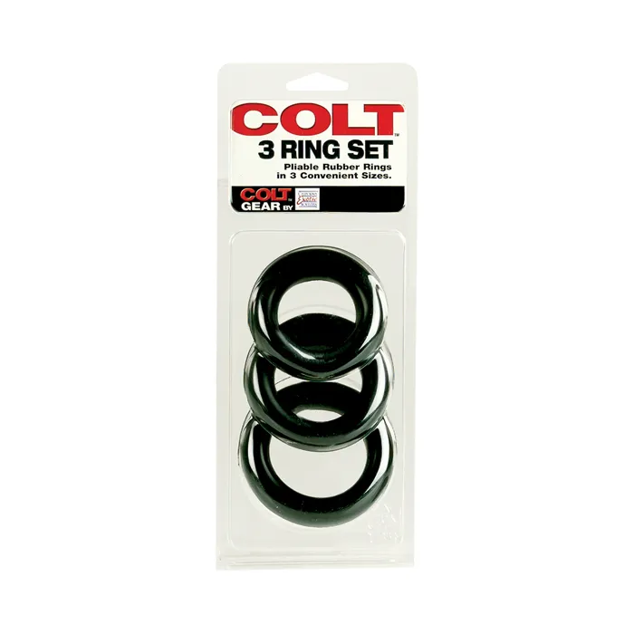 pierscien-colt-3-ring-set-black