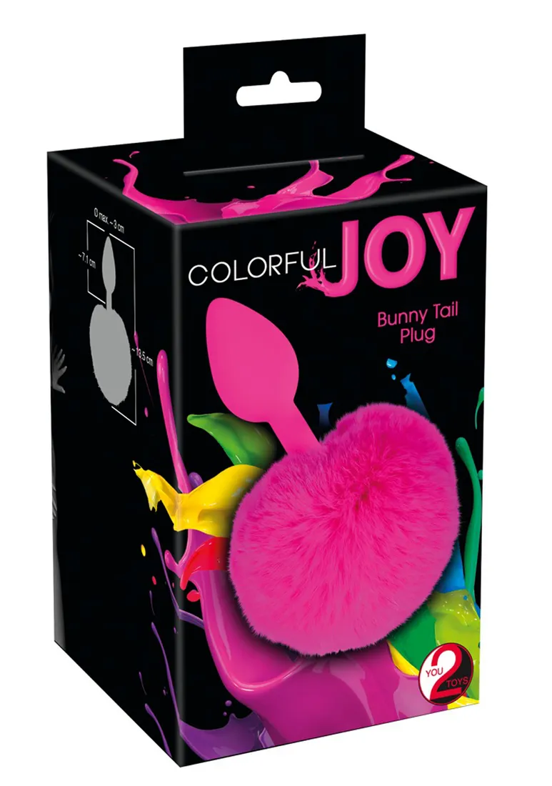 plug-colorful-joy-bunny-t