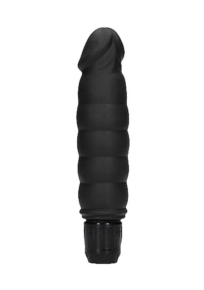 ribbed-multispeed-vibrator-black