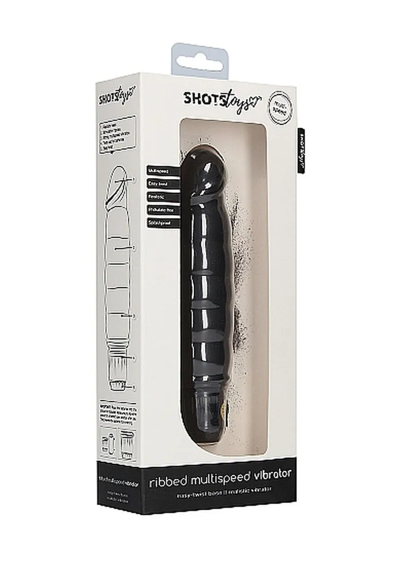 ribbed-multispeed-vibrator-black