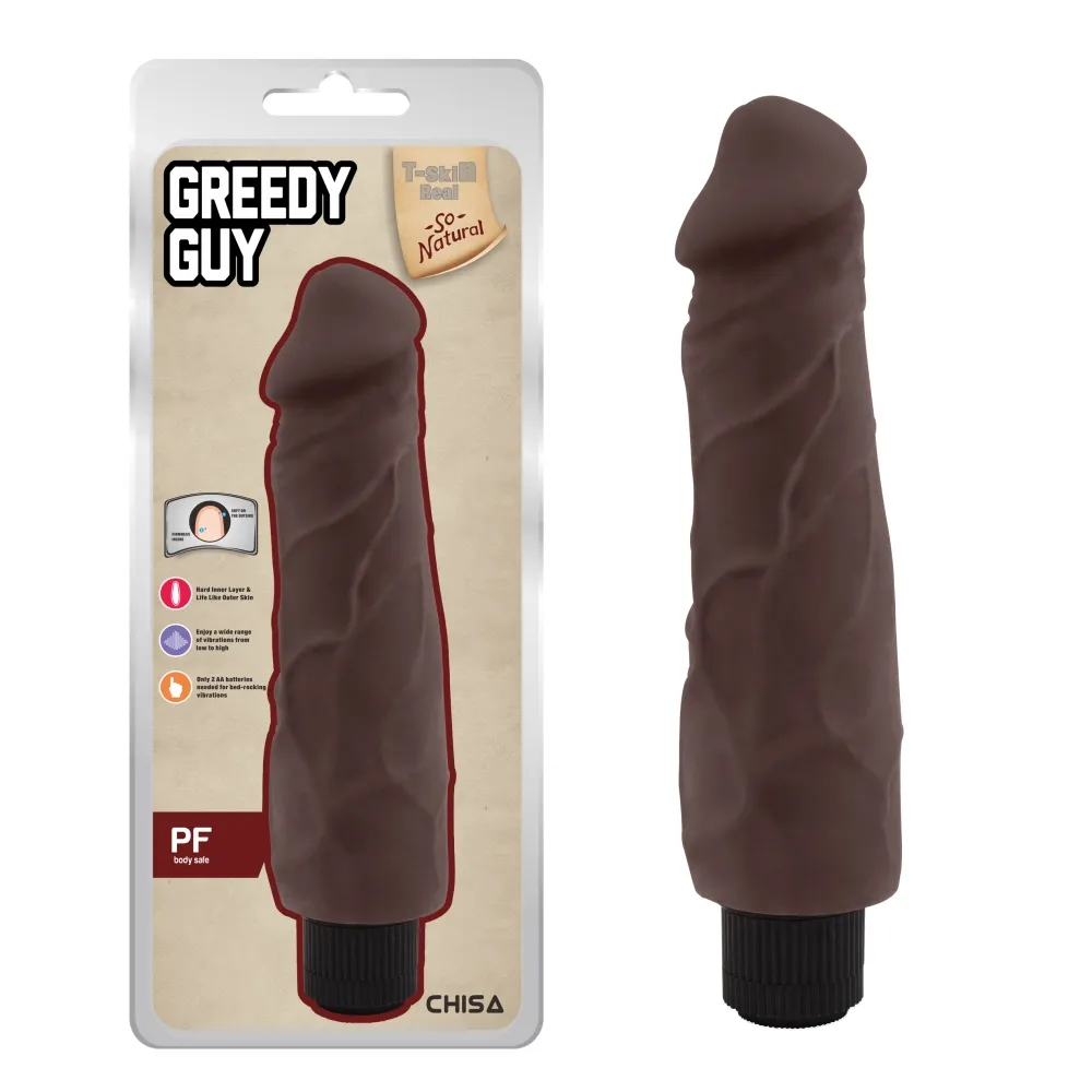 greedy-guy-brown