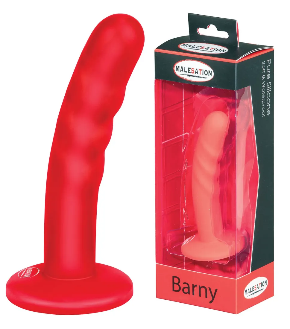 malesation-barny-dildo-red