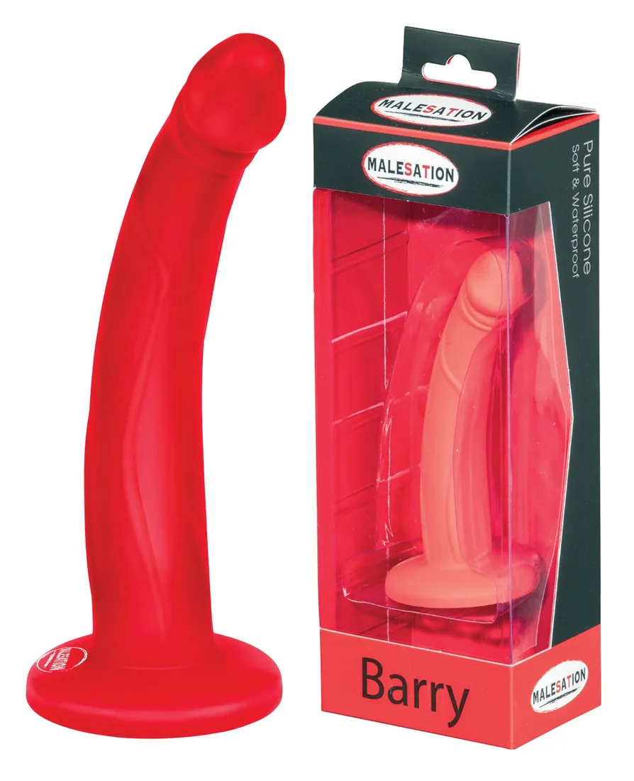 malesation-barry-dildo-red
