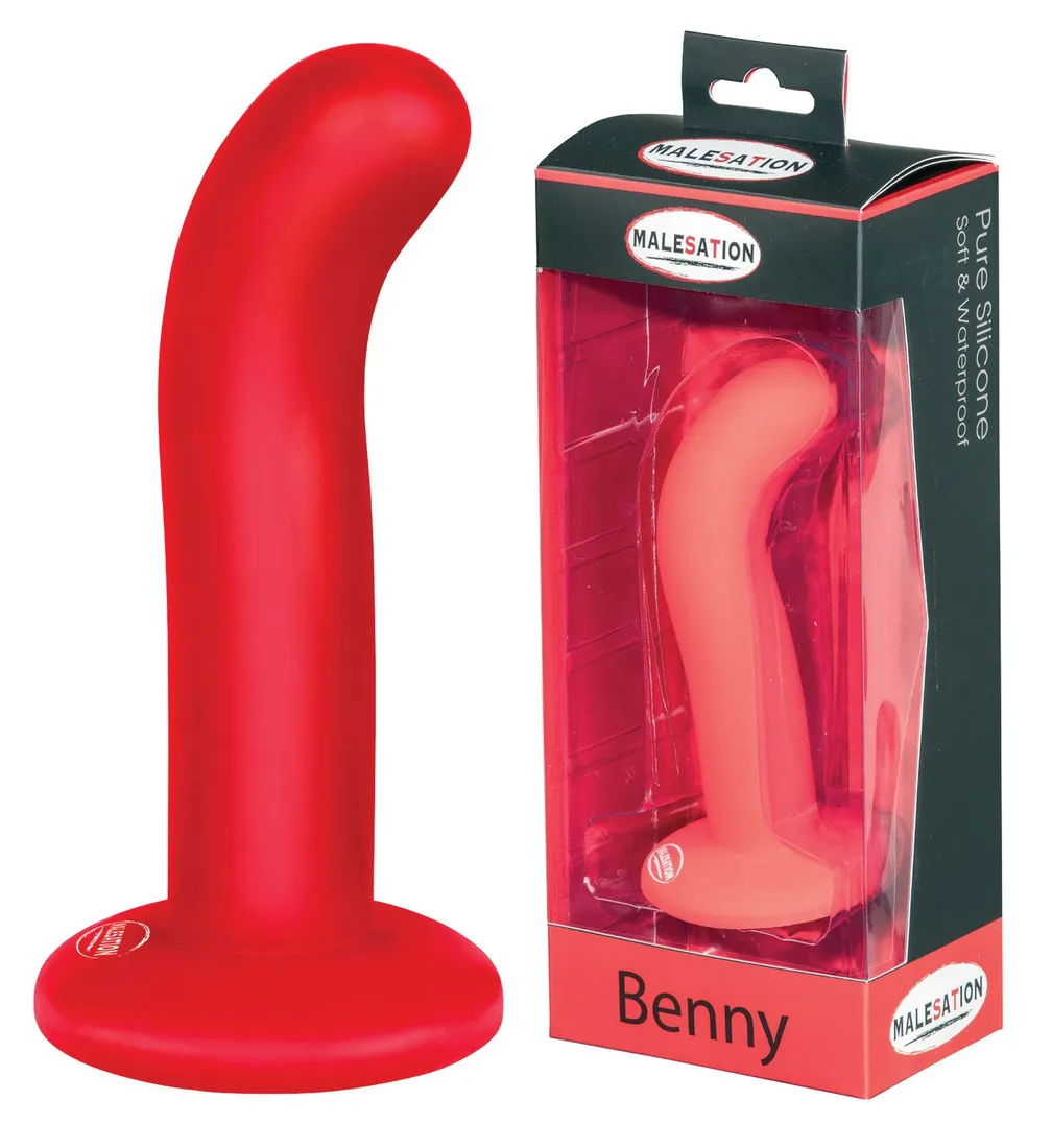 malesation-benny-dildo-red