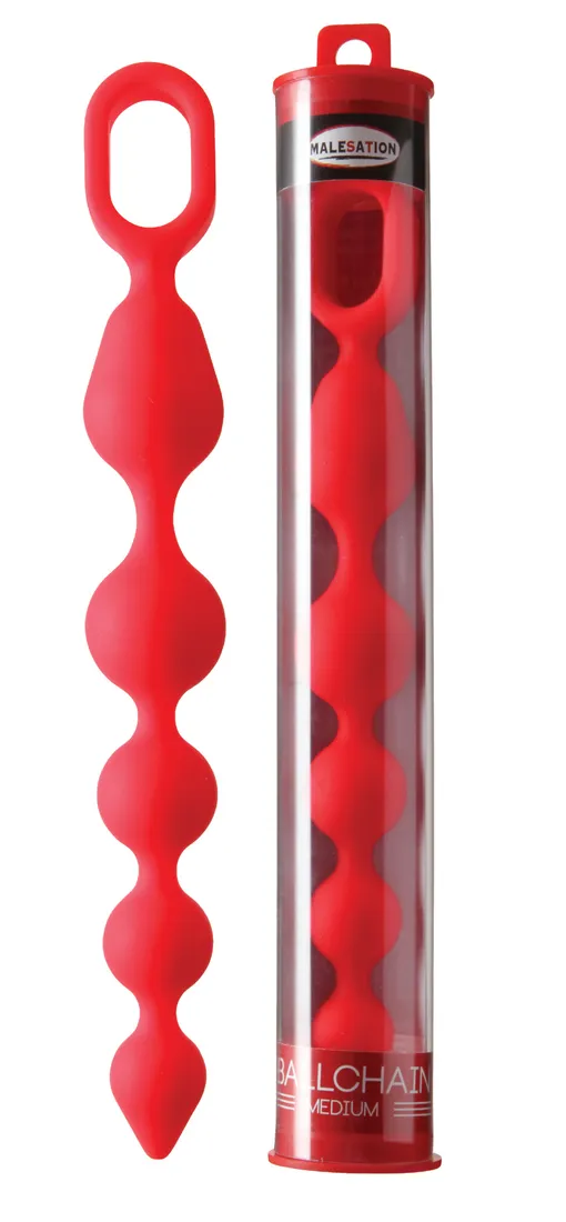 malesation-ballchain-medium-red