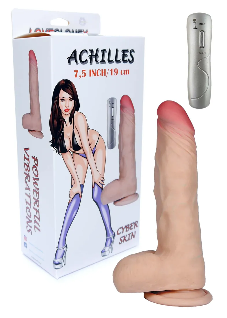 wibrator-achilles-loveclonex-75-vibration