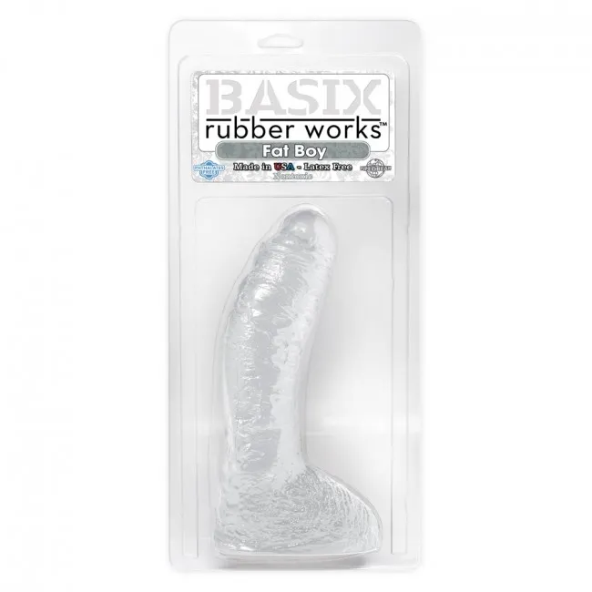 dildo-basix-fat-boy-7-clear