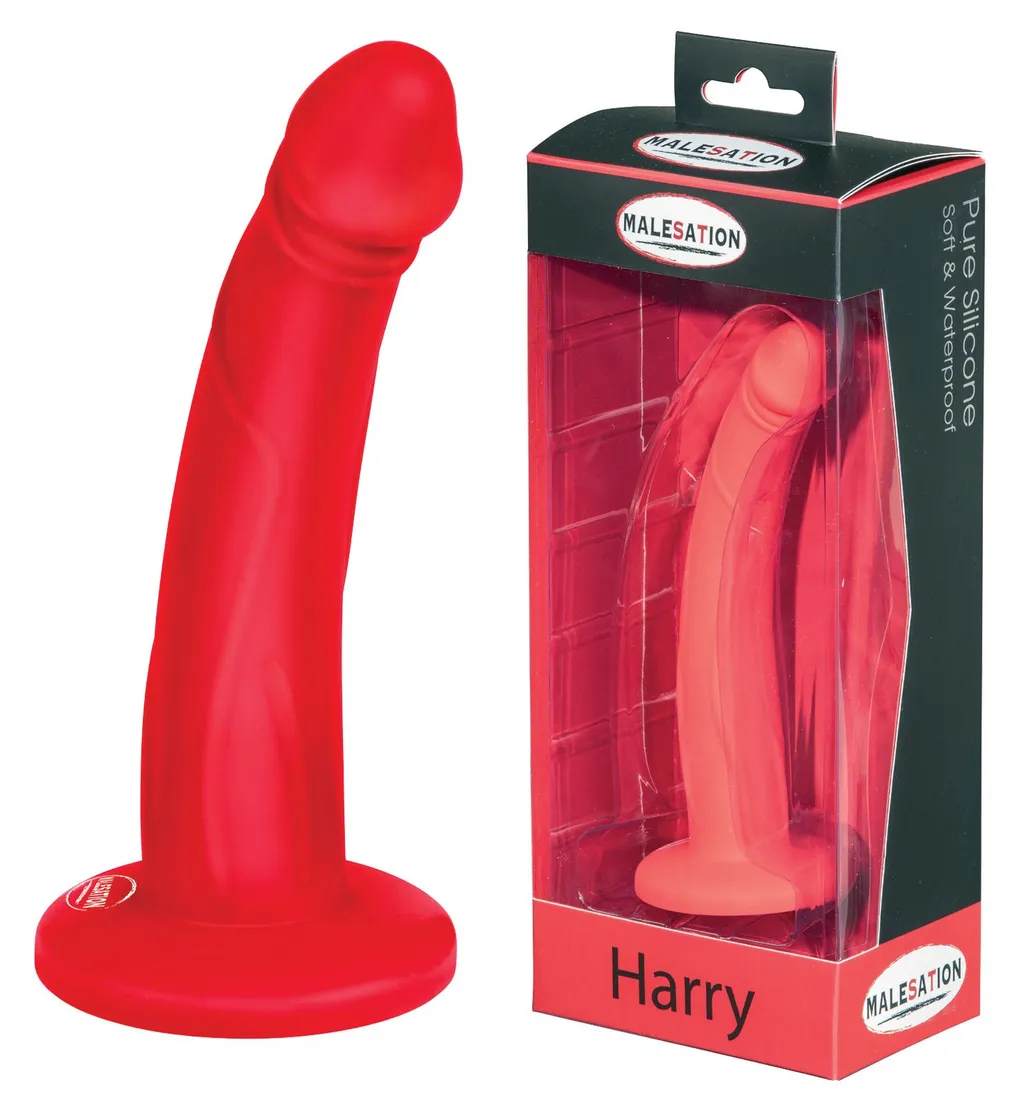 malesation-harry-dildo-red