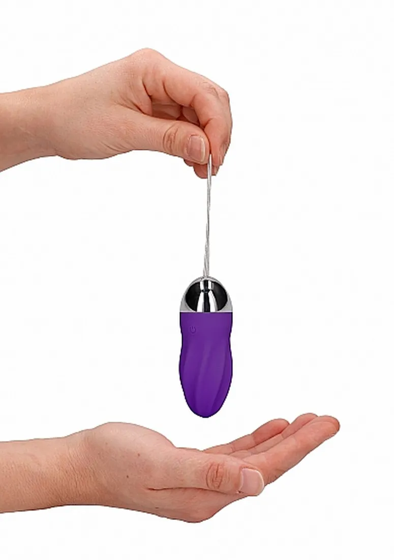 george-rechargeable-remote-control-vibrating-egg-purple