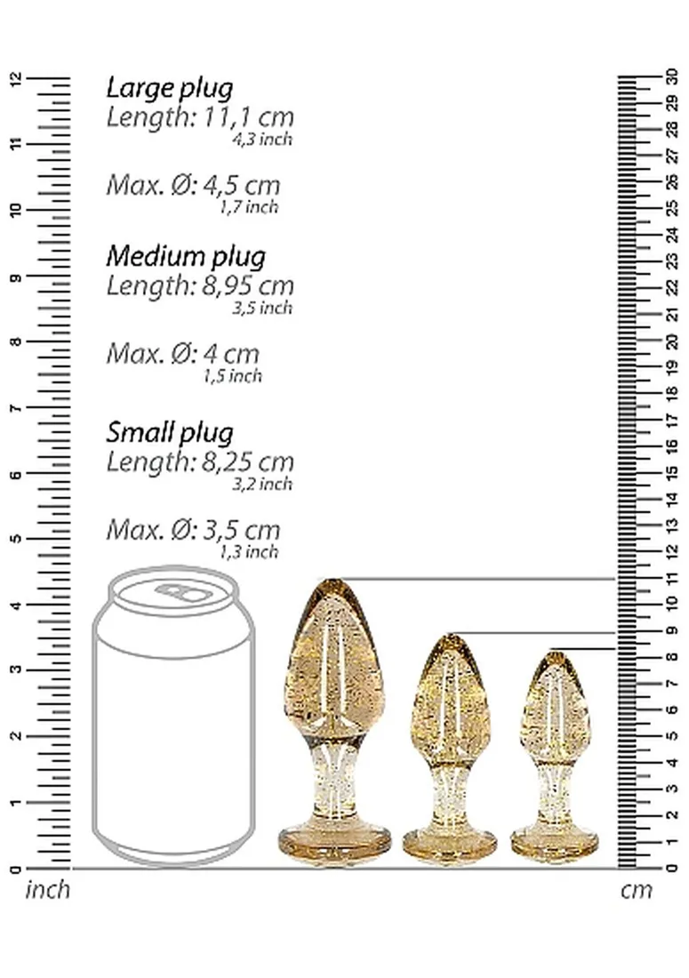 acrylic-goldchip-butt-plug-set-gold