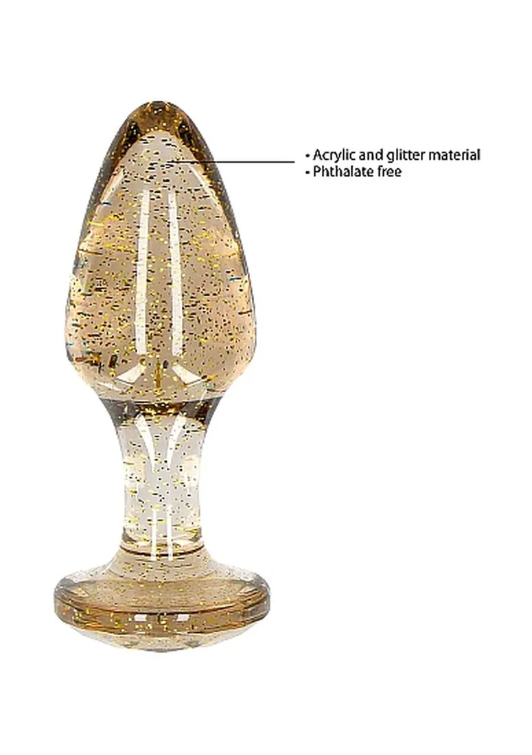acrylic-goldchip-butt-plug-set-gold