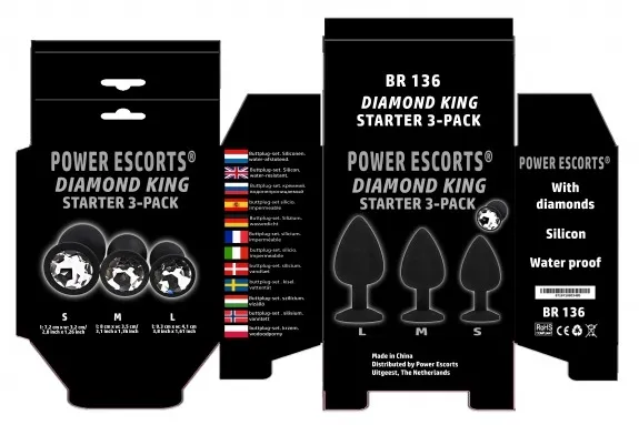 plug-diamond-king-3-pack-silicone-plug-black-with-clear-stone