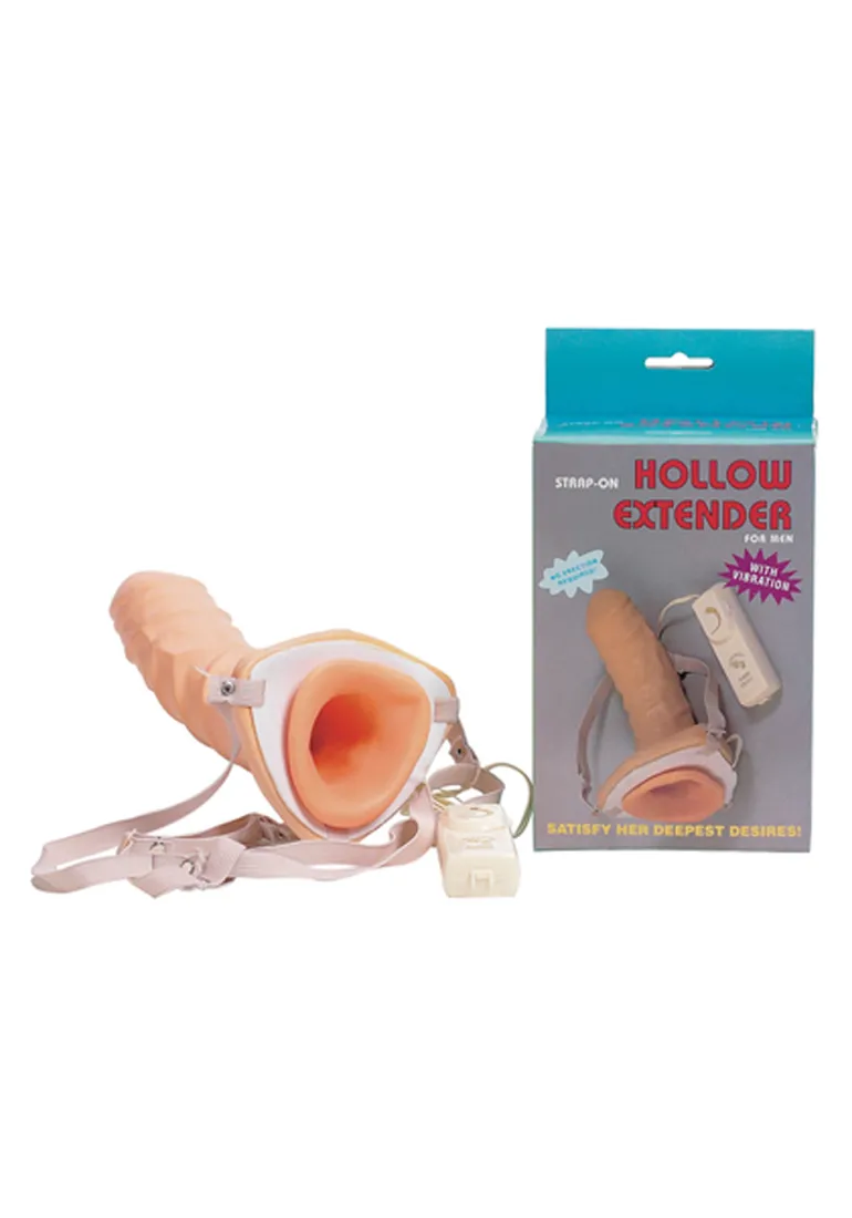 proteza-strap-on-vibrating-hollow-extender