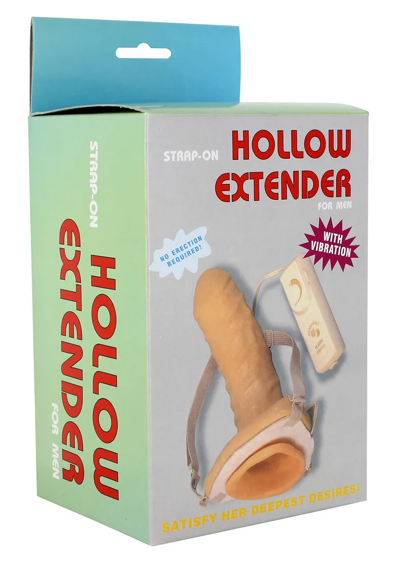 proteza-strap-on-vibrating-hollow-extender