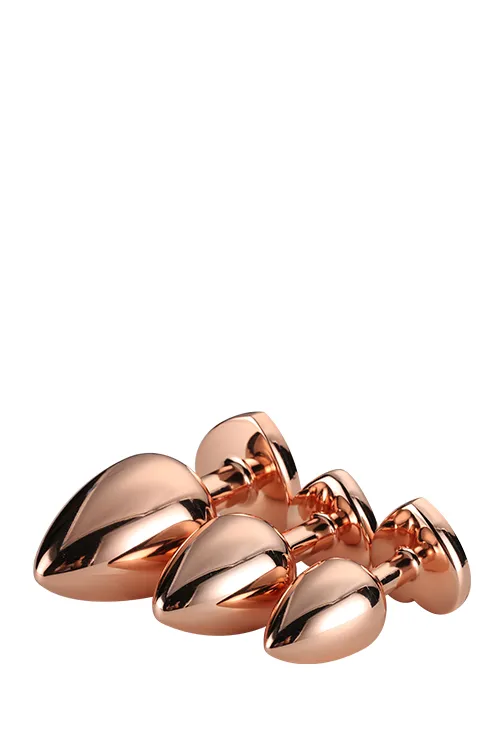 gleaming-love-rose-gold-plug-set