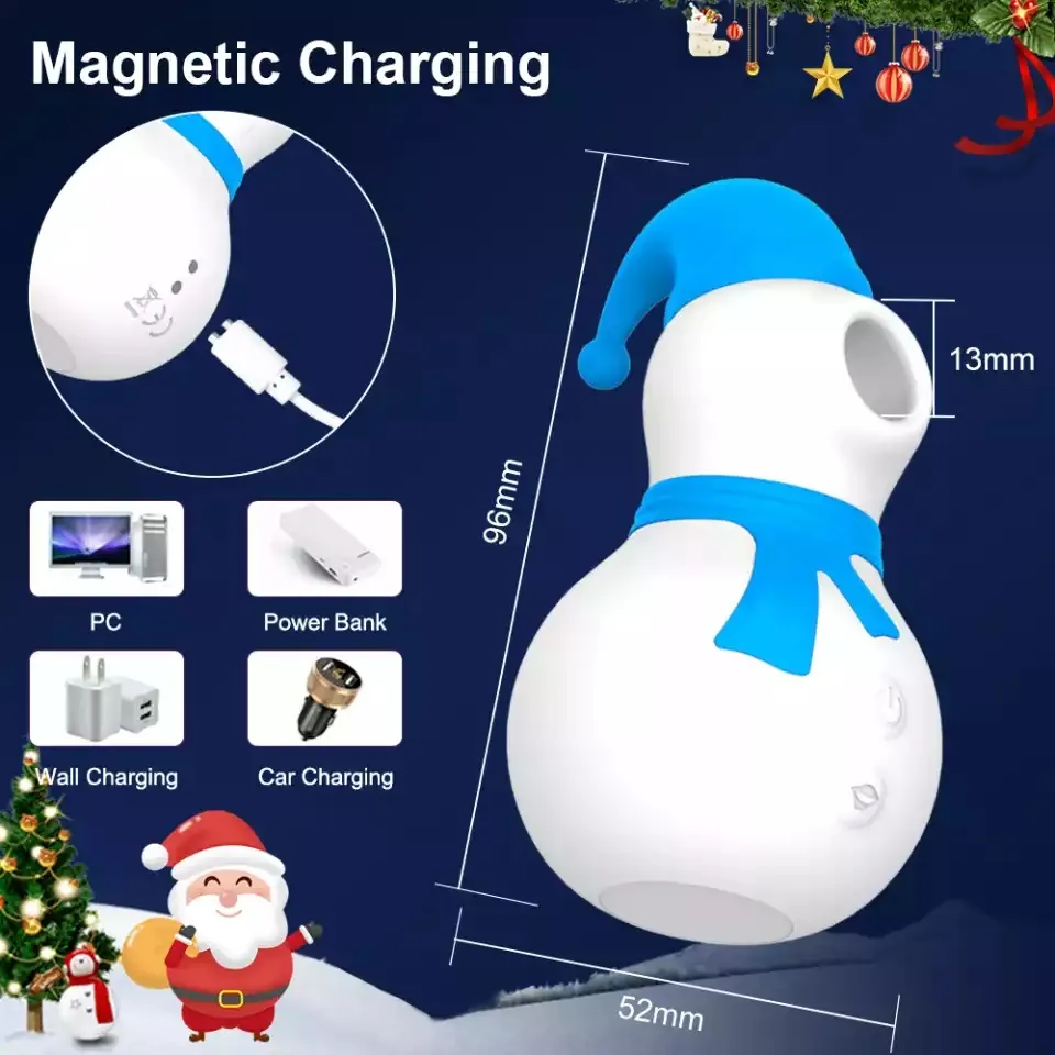 stymulator-snowman-blue-usb-10-functions