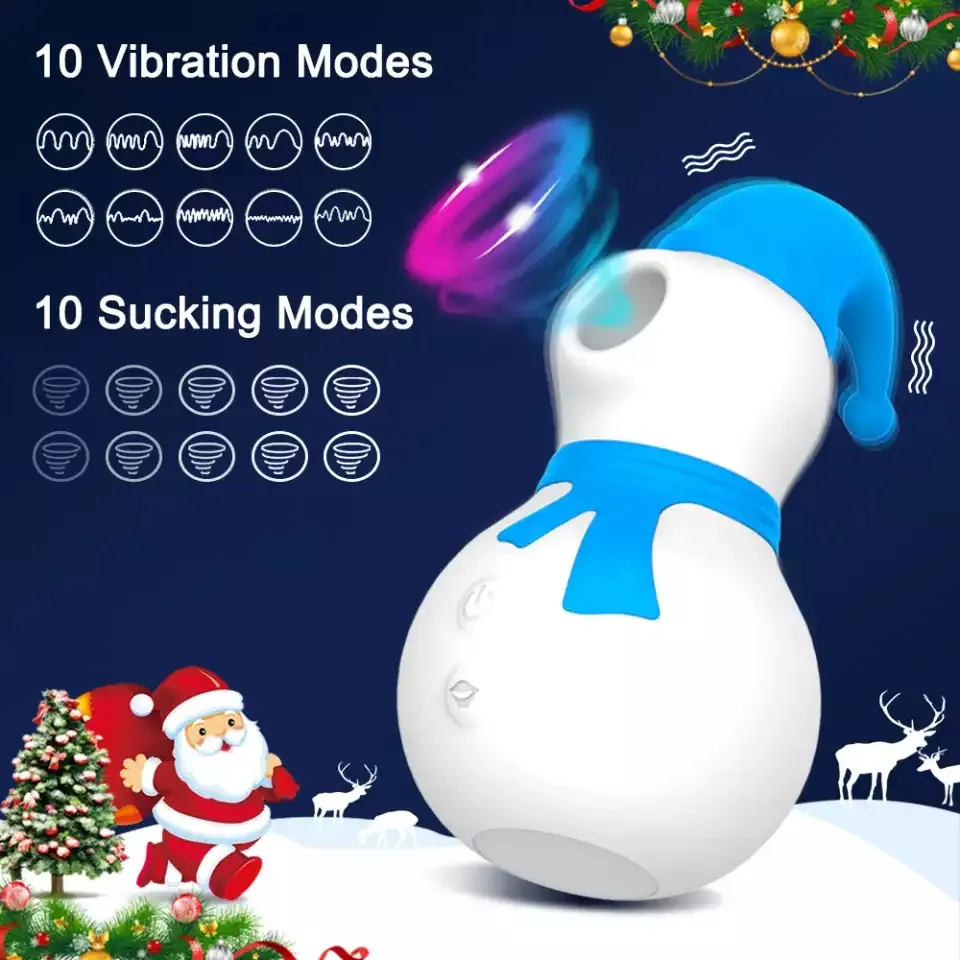 stymulator-snowman-blue-usb-10-functions