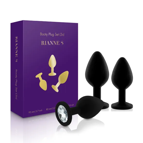 rs-soiree-booty-plug-original-set-3x-black