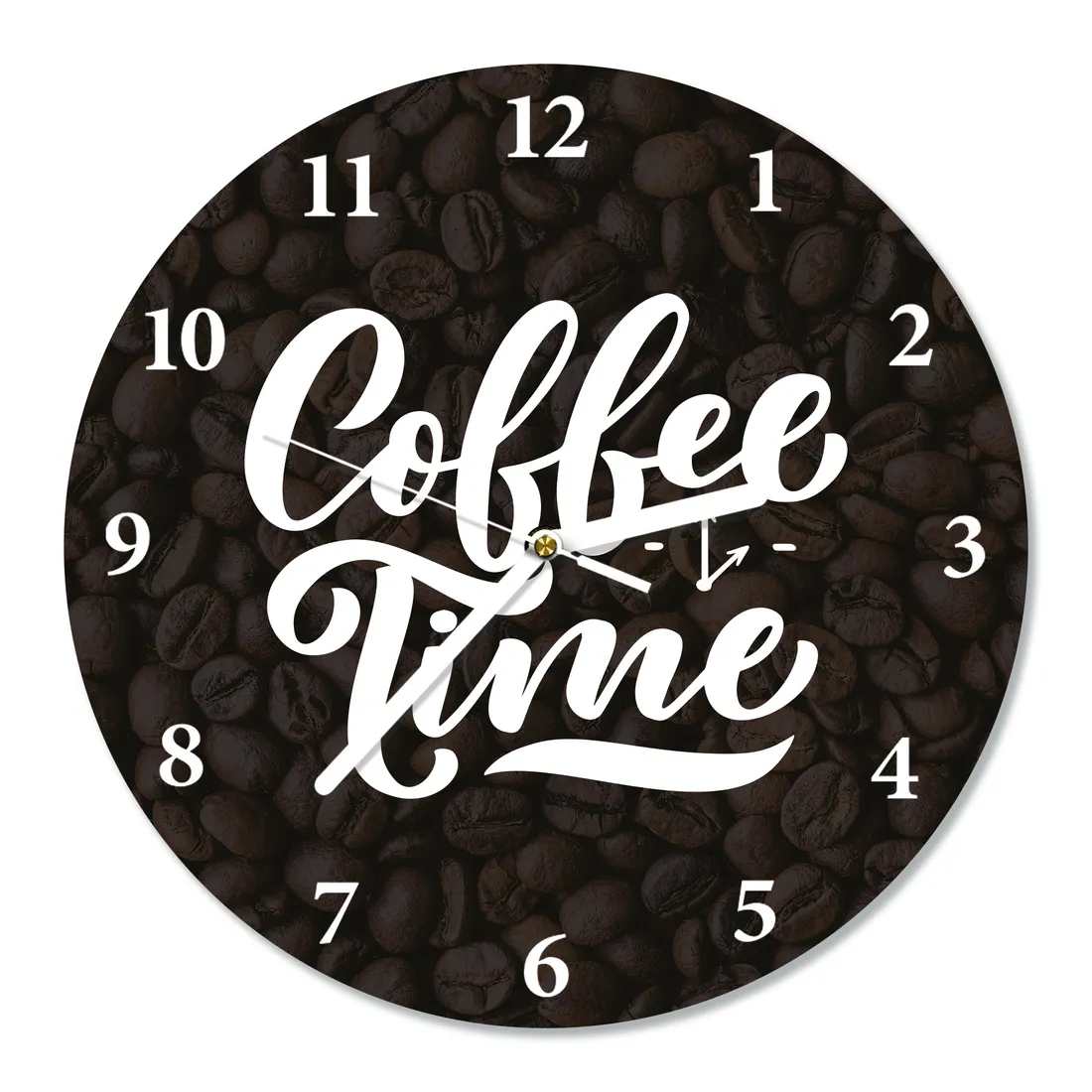 zegar-scienny-cichy-coffee-time-sr-30