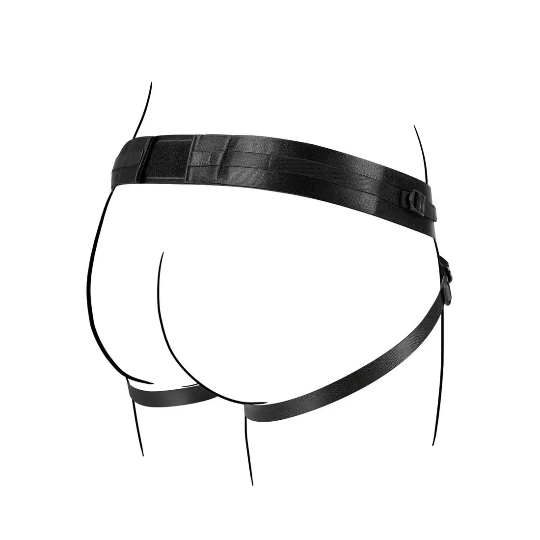 no-parts-jordan-adjustable-strap-on-harness