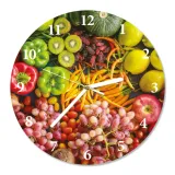 zegar-scienny-cichy-warzywa-sr-30