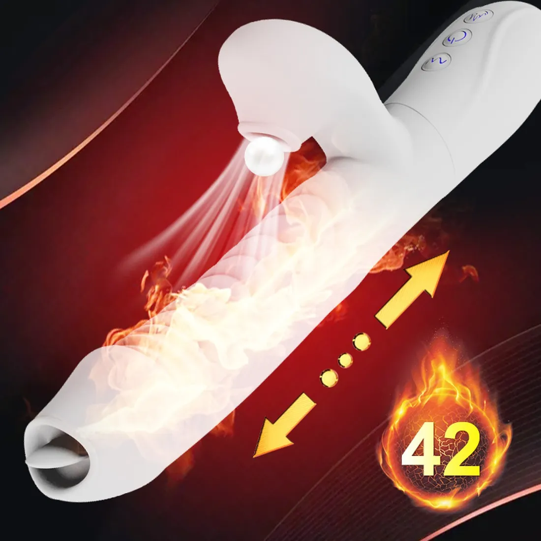 wibrator-silicone-vibrator-usb-7-function-white