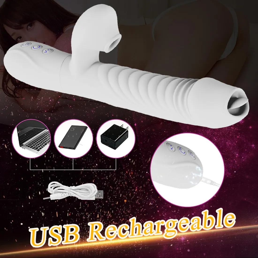 wibrator-silicone-vibrator-usb-7-function-white