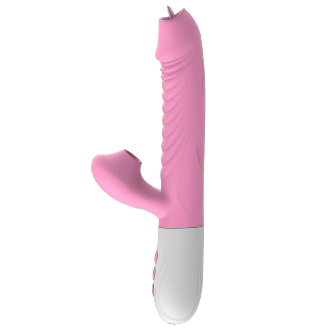 wibrator-silicone-vibrator-usb-7-function-pink