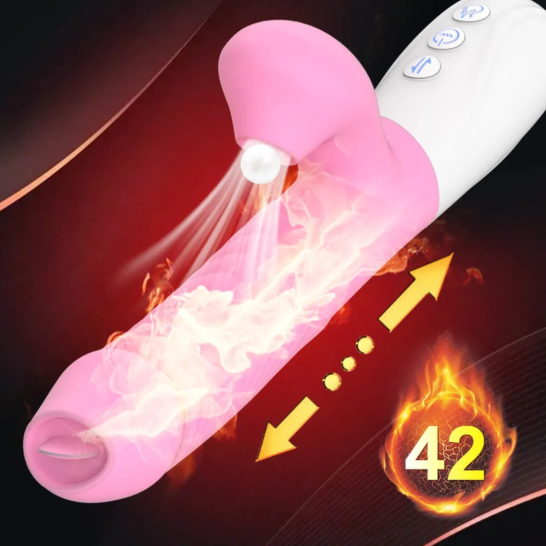 wibrator-silicone-vibrator-usb-7-function-pink