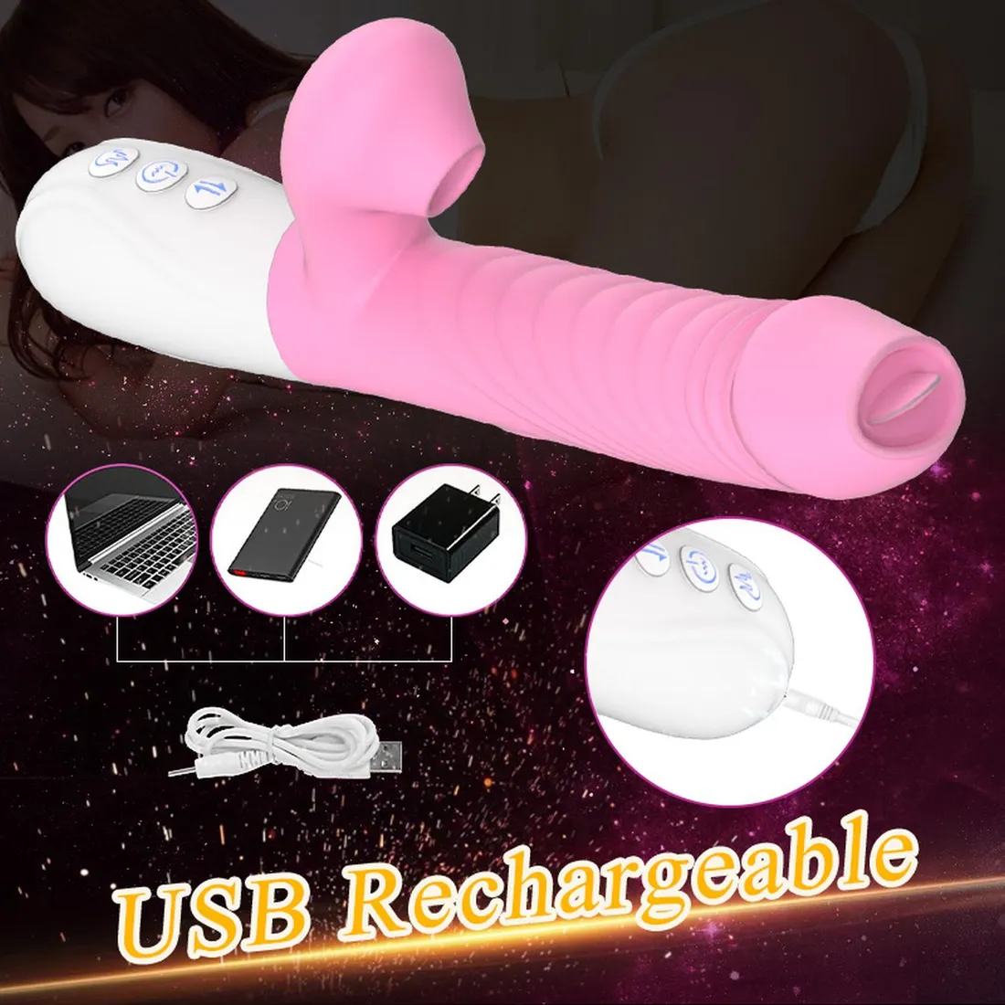 wibrator-silicone-vibrator-usb-7-function-pink