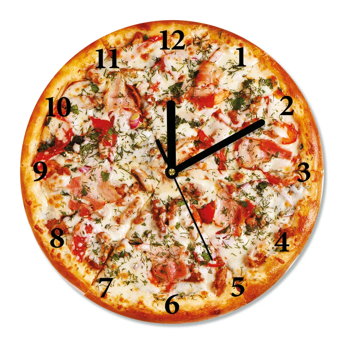 zegar-scienny-cichy-pizza-sr-30