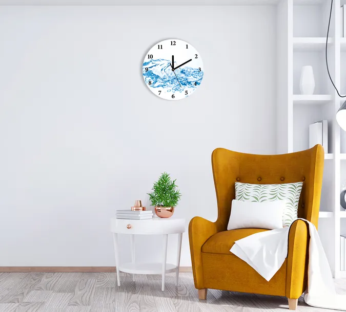 zegar-scienny-cichy-woda-sr-30-stan-nowy