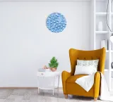 zegar-scienny-cichy-krople-wody-sr-30-stan-nowy
