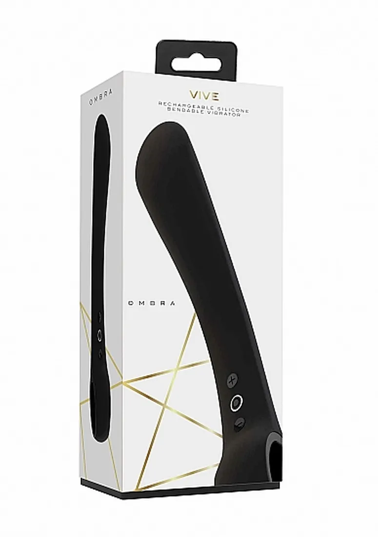 ombra-bendable-vibrator-punkt-g-black