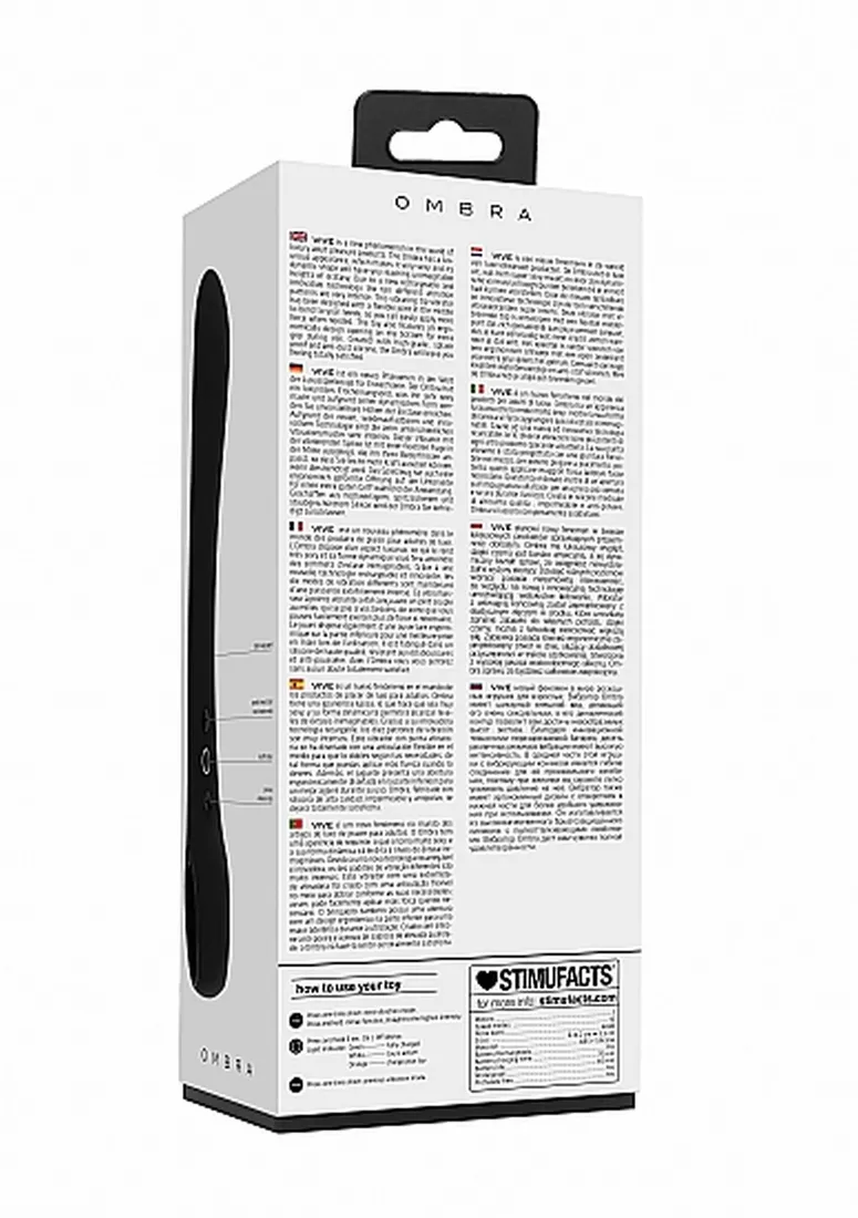 ombra-bendable-vibrator-punkt-g-black